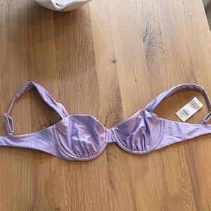 Abercrombie & Fitch Lavender Bikini Top